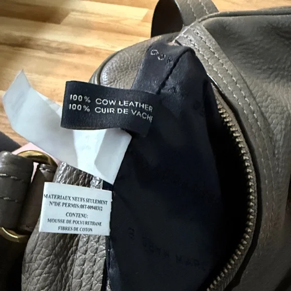 Marc by Marc Jacobs Elegant Gray Leather Bag - Picture 7 of 7